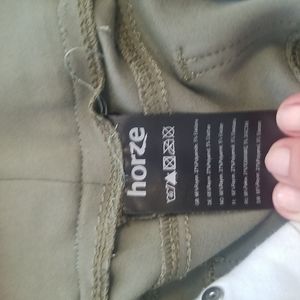 Horze NWT high waisted silicone full seat breeches 26 . Runs big.